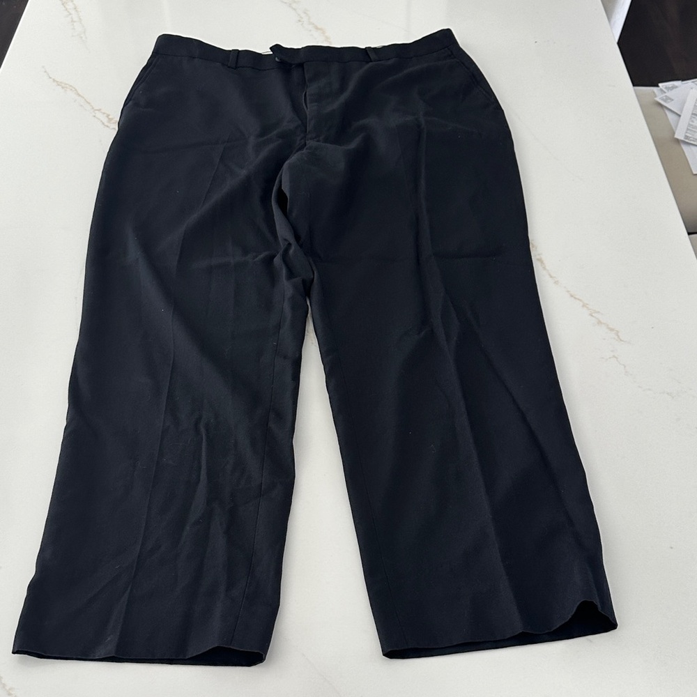 Men's Black Dress Pants 38x30